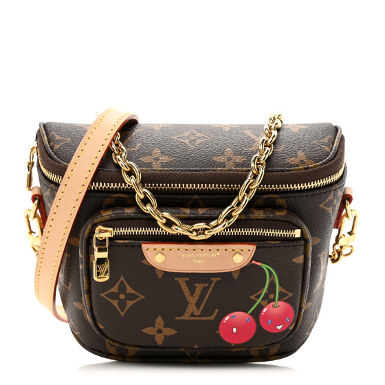 [SALE]ヴィトン Vuitton LV × TM ミニ バムバッグ LV x TM Mini Bumbag Monogram Canvas - Wallets and Small
