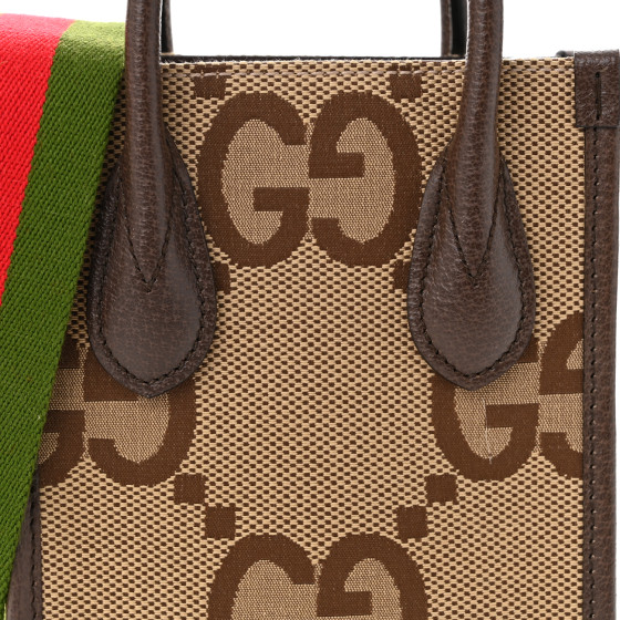 ショルダーバッグ・ポシェット Monogram Jumbo GG Textured Mini Vertical Tote GUCCI Monogram Jumbo GG Textured Mini Vertical Tote GUCCI (GUCCI
