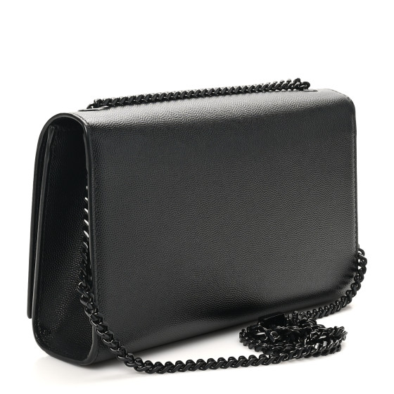 トートバッグ × ヴィンテージ(中古) Saint Laurent Kate Chain Medium Black Paint s-l400.jpg