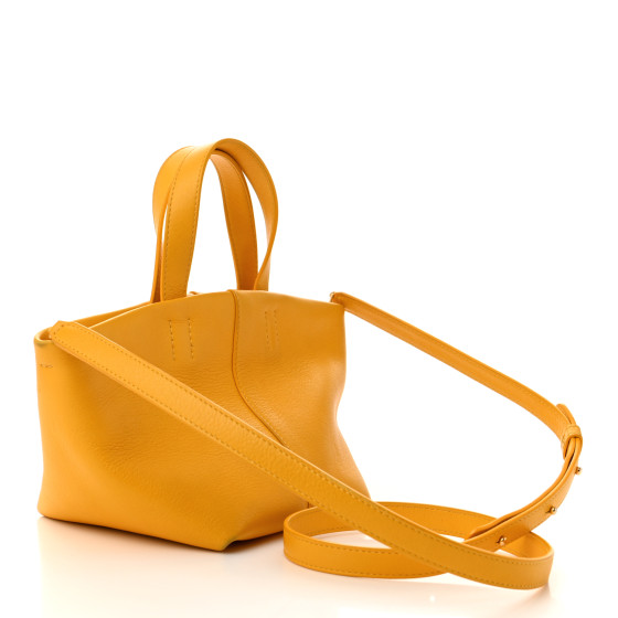 極美品MANSUR GAVRIEL Tulipano ミニレザートート NWT Mansur Gavriel Tulipano Mini Leather Crossbody Tote In