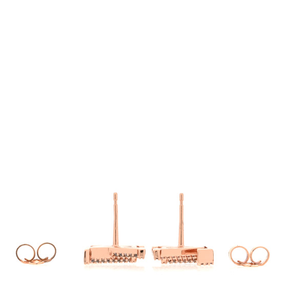 Louis Vuitton LV Iconic Stud Earrings Metal with Crystals