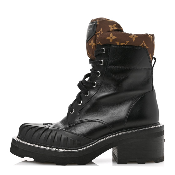 【BLVCK PARIS】Blvck Monogram Ankle Boots 海外限定 Blvck Paris | Black Ankle Leather Boots