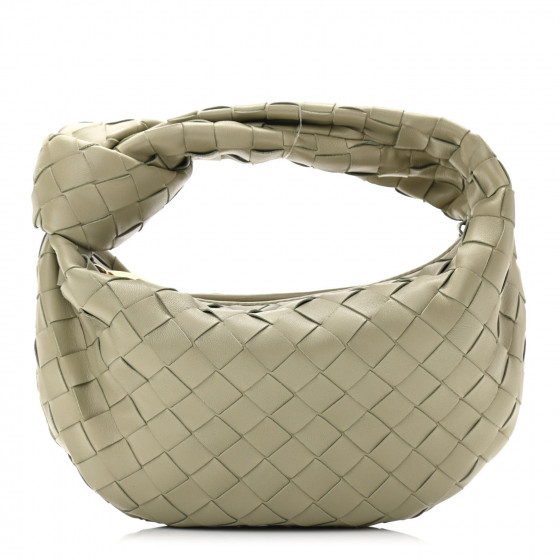 【BOTTEGA VENETA】Jodie Shoulder Bag Travertine BOTTEGA VENETA Nappa Intrecciato Small Jodie Travertine