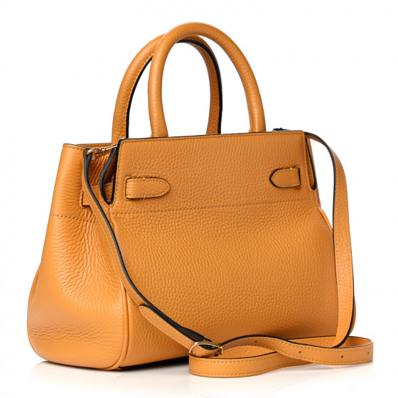 MULBERRY Heavy Grain Calfskin Small Belted Bayswater Tote