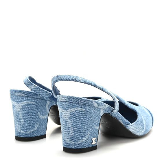 その他 del_sol CHANEL Denim Suede Calfskin Womens CC Sneakers 38 Dark Blue