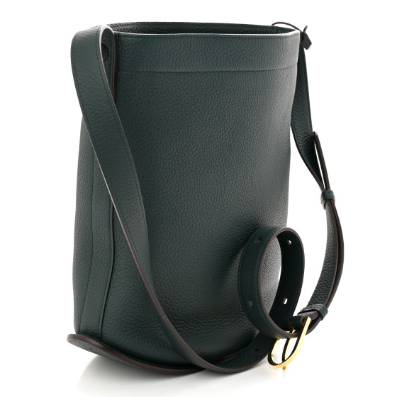 DELVAUX Taurillon Pin Daily Surpique Bucket 1380273