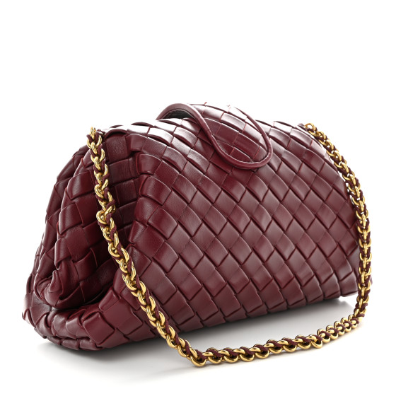 BOTTEGA VENETA Nappa Intrecciato Teen The Lauren 1980 Clutch