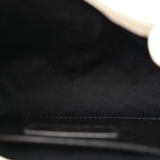 【Saint Laurent】MiniMonogramNolitaShoulderBag BlancVintage SAINT LAURENT Lambskin Quilted Monogram Mini Nolita Blanc