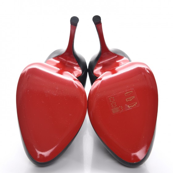 CHRISTIAN LOUBOUTIN Shiny Nappa Toot Couverte 100 Pumps 36