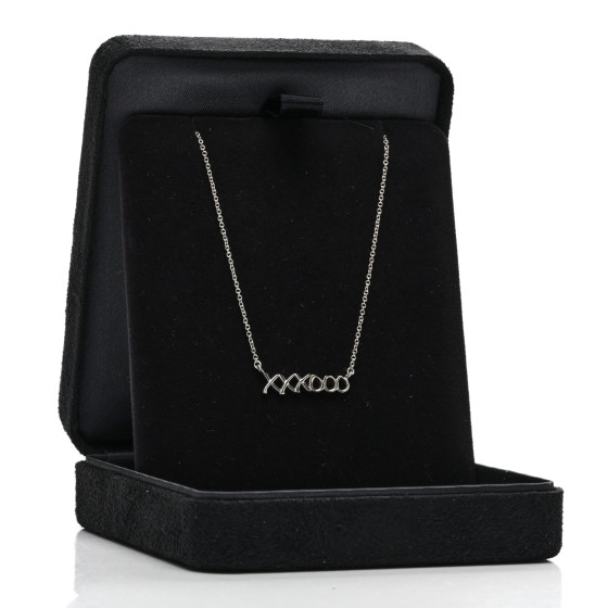 【Tiffany & Co】Paloma's Graffiti Love ペンダント Silver Tiffany & Co. Paloma's Graffiti Collection X Pendant