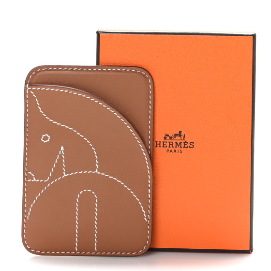 【HERMES】Cheval MagSafe Card Holder Horse