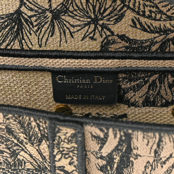 CHRISTIAN DIOR Canvas Embroidered Toile de Jouy Voyage