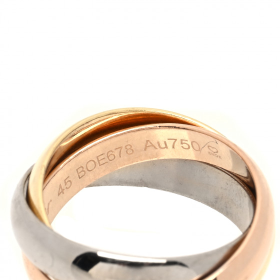 Cartier 18Kゴールド リング Vintage Cartier 18k yellow gold walking panther band – Jack