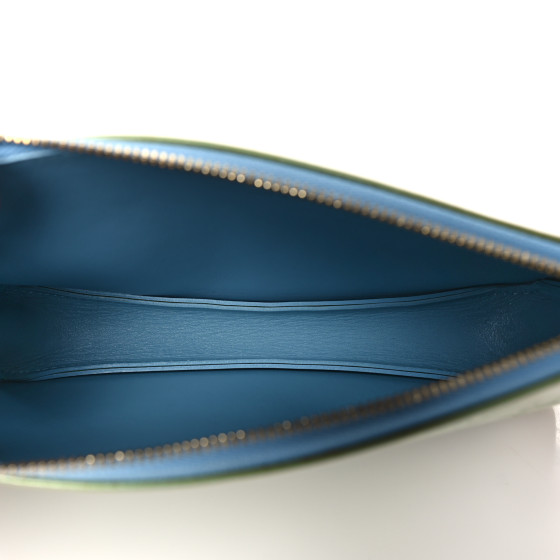 LOUIS VUITTON Vernis Lexington Pochette Baby Blue 1700181