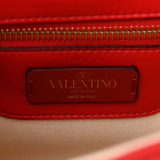 VALENTINO GARAVANI Nappa Medium Candystud Top Handle Bag