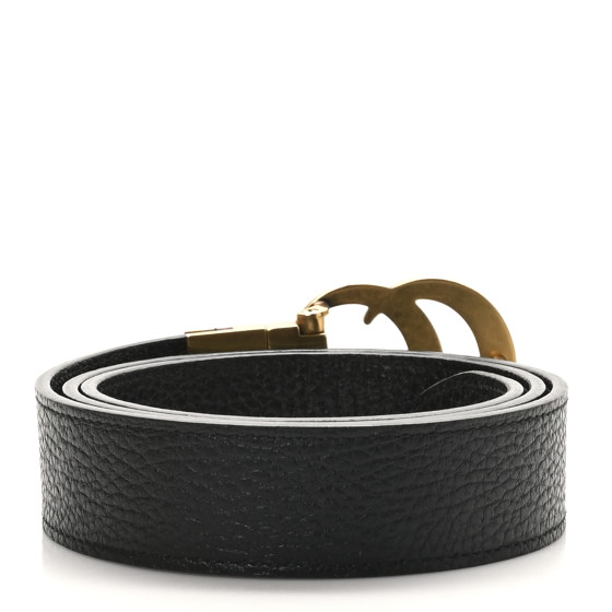 D&G ブラック ベルト 85/34 GUCCI Calfskin Double G Reversible 37mm Belt 85 34 Black