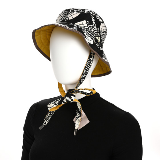 GUCCI X THE NORTH FACE Nylon Reversible Self-Tie Bucket Hat