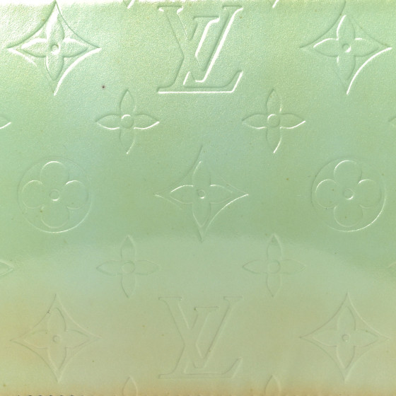 LOUIS VUITTON Vernis Lexington Pochette Baby Blue 1700181