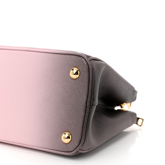 値下げPRADA SAFFIANOLUX Pre-Loved Prada Medium Saffiano Lux Galleria Double Zip