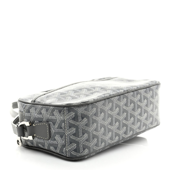 Goyard グレー バケットバッグ GOYARD Goyardine Sac Cap Vert Grey 1702323 | FASHIONPHILE