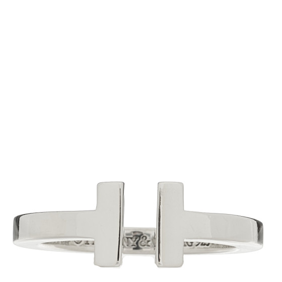 TIFFANY Sterling Silver T Square Ring 57 8 1697072