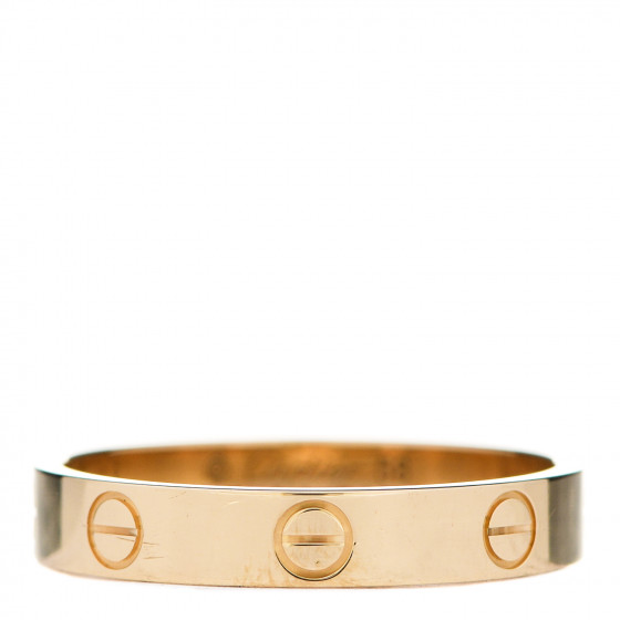 Cartier ゴールドリング 58サイズ VWG160 CARTIER 18K Yellow Gold 3.5mm LOVE Wedding Band Ring 58 8.25