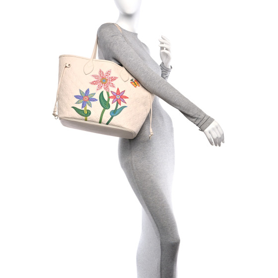 LOUIS VUITTON LV X YK Empreinte Inlaid Kusama Flowers