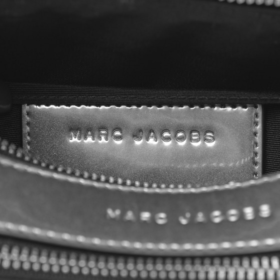 MARC JACOBS Metallic Calfskin Gen Z Snapshot Camera Bag