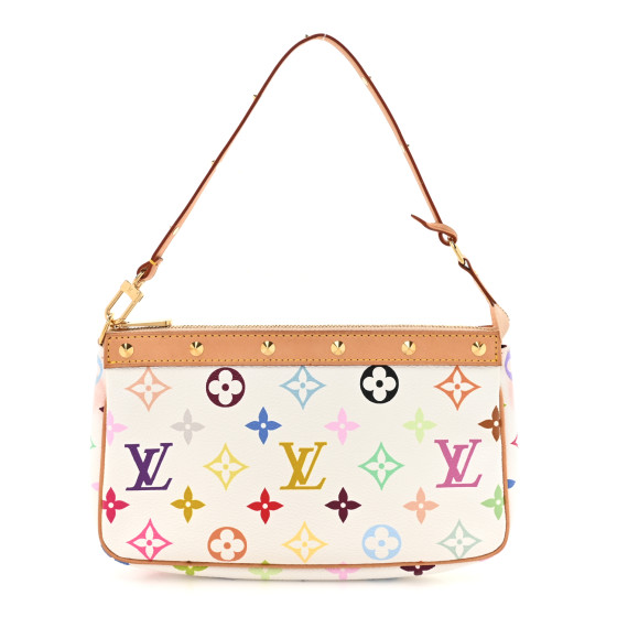【希少】 LOUIS VUITTON Multicolore Monogram Pattern Coated Remembering the Iconic Louis Vuitton Multicolore Monogram