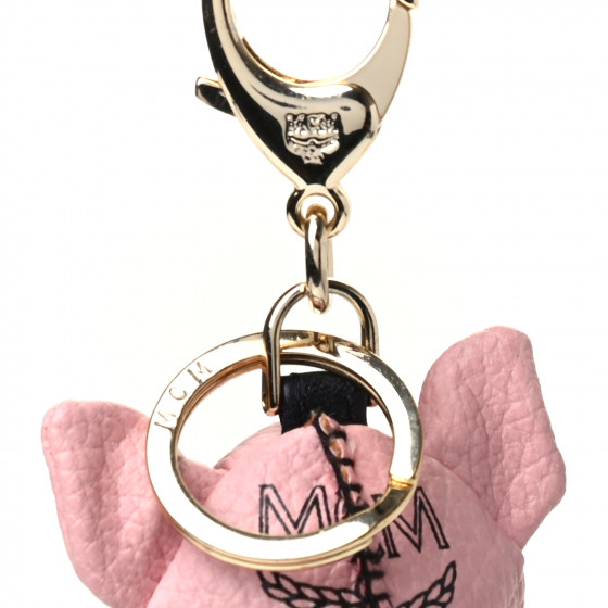 [MCM]★韓国大人気★ VISETOS ORIGINAL Keyring One Size Key Pouch in Visetos Original Cognac | MCM ®US