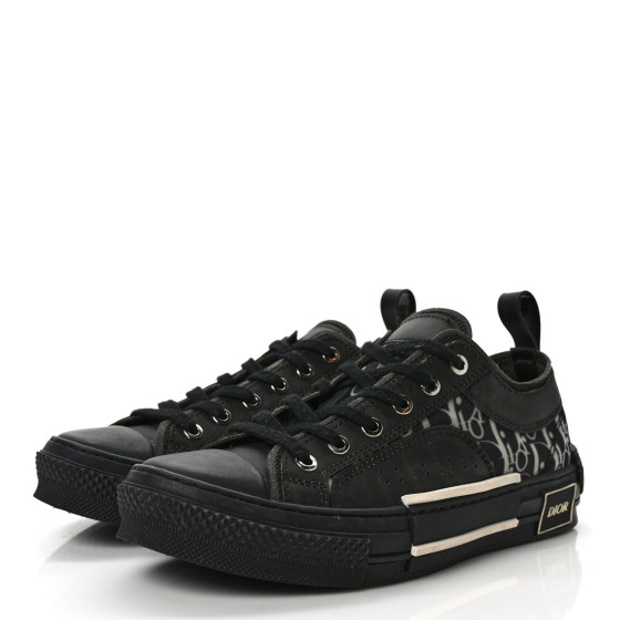 CHRISTIAN DIOR Technical Canvas Oblique B23 Low Top Sneakers