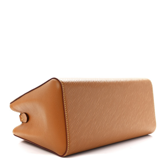 LOUIS VUITTON Epi Marelle Tote MM Gold Honey 1471622 | FASHIONPHILE