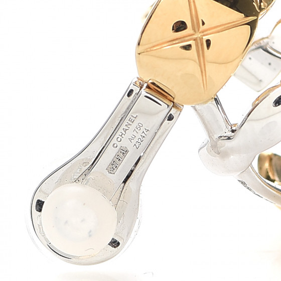 CHANEL 国内買付 CocoCrushCollect. EarringsWhitegold diamonds CHANEL 国内買付 CocoCrushCollect. EarringsWhitegold diamonds