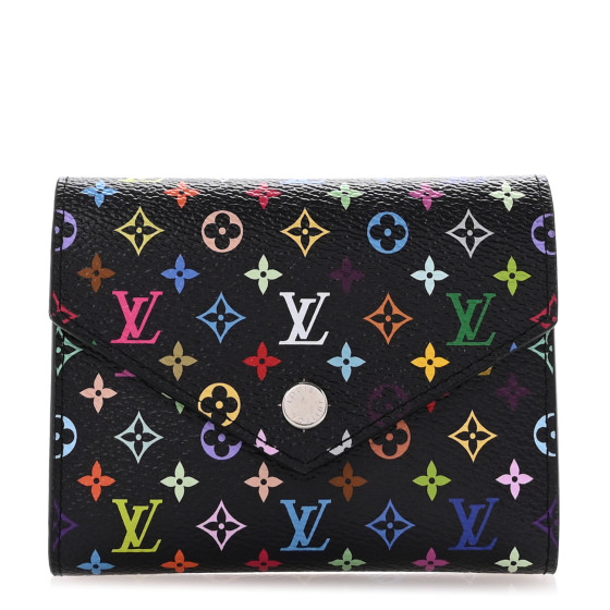 LOUIS VUITTON カラフルロゴパターン☆ブラック/マルチカラー LOUIS VUITTON カラフルロゴパターン☆ブラック/マルチカラー