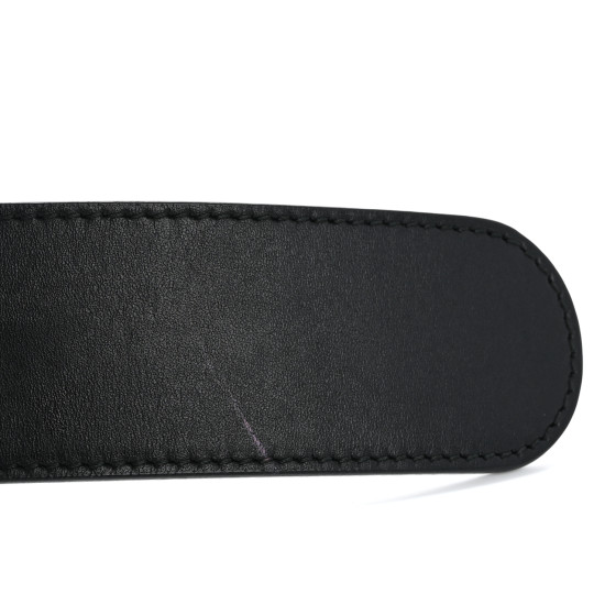 Gucci Black Smooth Leather Dionysus Belt Size 85/34