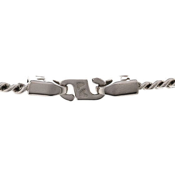 LOUIS VUITTON X NIGO Metal Enamel Duck Pendant Necklace