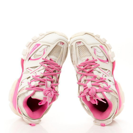 【送料&関税込】Balenciaga Fluo Pink Polyester Oversize Rain WMNS) Balenciaga Runner Sneakers 'Fuchsia Mesh and Nylon