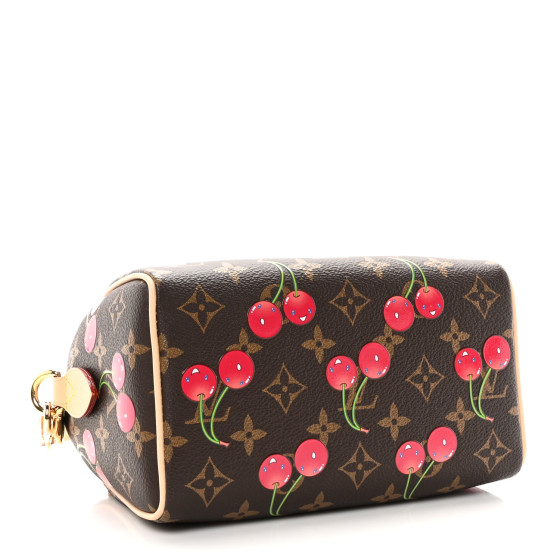 【きらめくチェリー柄】Louis Vuitton スピーディ20（チェリー） Louis Vuitton LV x TM Cherry Venice NM M13679– TC