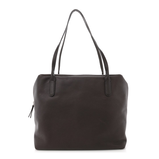 トートバッグ The Row Henri Bag Brown In Grained Leather Henri Bag Brown in Leather – The Row