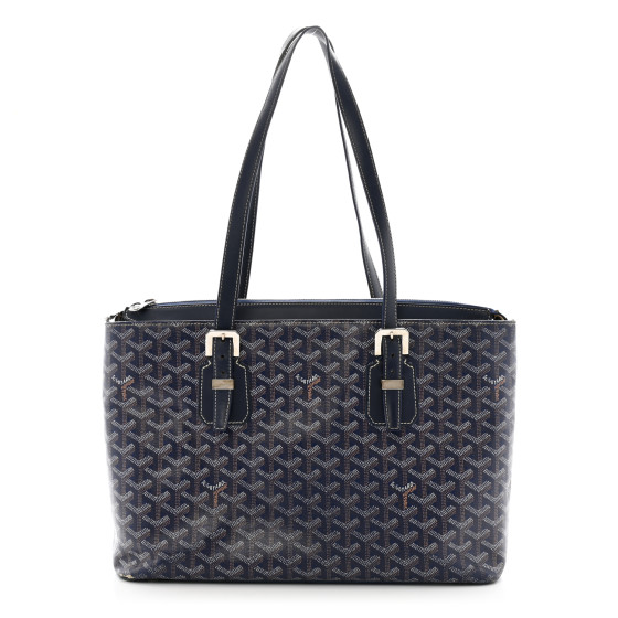 GOYARD Goyardine Okinawa PM Navy 1647907 | FASHIONPHILE
