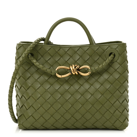 BOTTEGA VENETA Nappa Intrecciato Small Andiamo Shoulder Bag