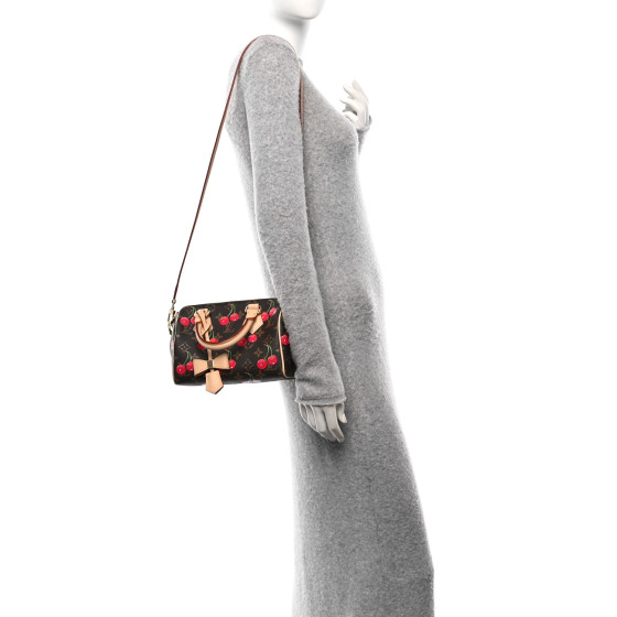 LOUIS VUITTON LV X TM Monogram Cherry Speedy Bandouliere 20