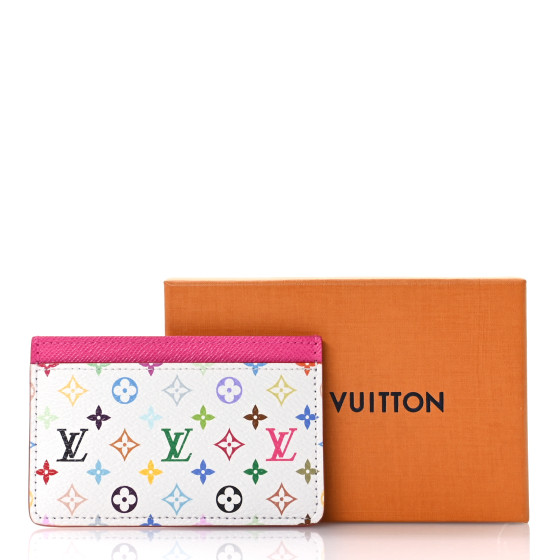 LOUIS VUITTON LV X TM Monogram Multicolor Card Holder Kawaii