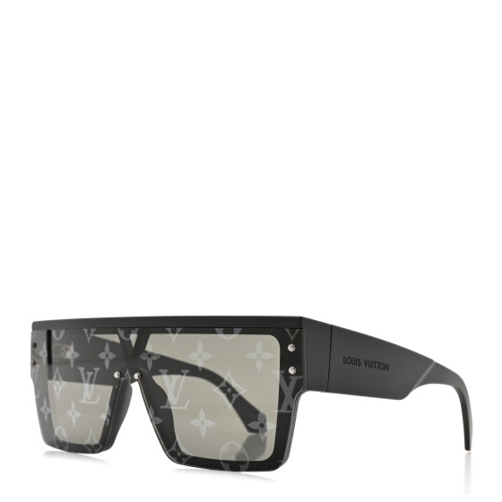 VUITTONマークⅡ Louis Vuitton Silvertone Metal Signature Square Sunglasses