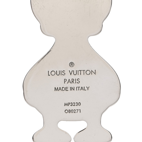 希少コラボ品♪【LOUIS VUITTON】LV MADE NIGO DUCK NECKLACE LOUIS VUITTON X NIGO Metal Enamel Duck Pendant Necklace