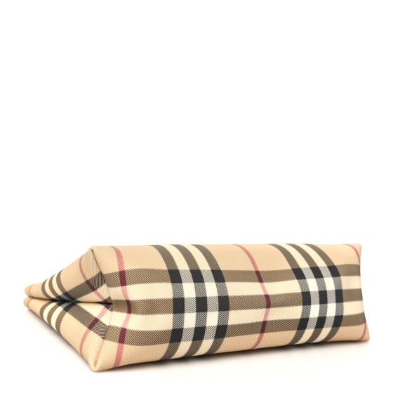 バッグ Vintage Burberry Check Accessory Pouch BURBERRY Vintage Check Zip Pouch Antique Yellow 1650367