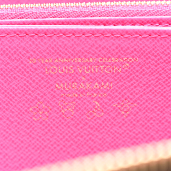 LOUIS VUITTON LV X TM Monogram Flowers Zippy Wallet 1581605