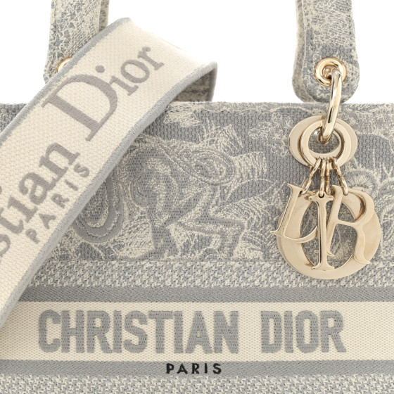 [DIOR]★A+★M0565ORLP_M928  Toile de Jouy Reverse CHRISTIAN DIOR Canvas Toile De Jouy Reverse Embroidered