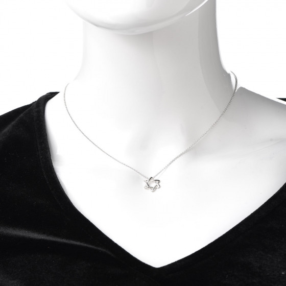 TIFFANY Sterling Silver 12mm Elsa Peretti Star of David