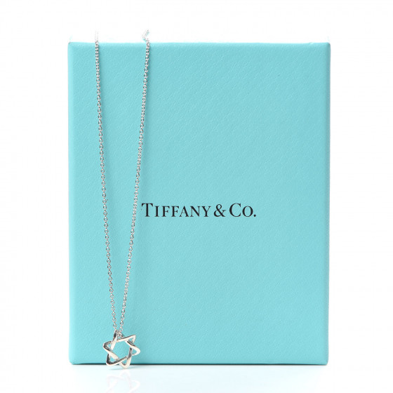 TIFFANY Sterling Silver 12mm Elsa Peretti Star of David